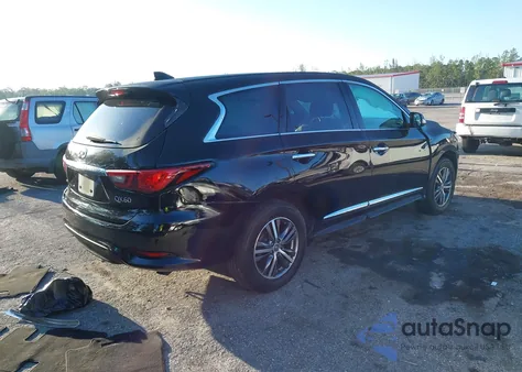 2020 Infiniti Qx60 Pure Awd from USA, damaged, VIN 5N1DL0MM6LC521745